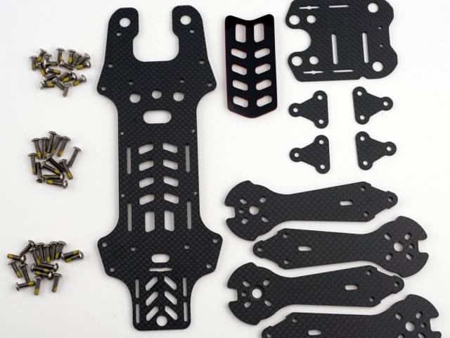 Vortex 250 Pro Carbon Fiber Part Set